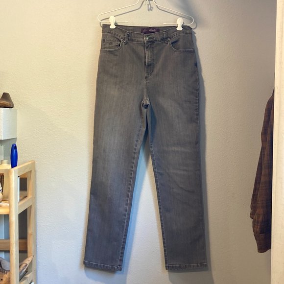 Gloria Vanderbilt Women's Size 10 Jeans  Faded Black Amanda Jeans Casual 31 x 30 - Picture 4 of 5